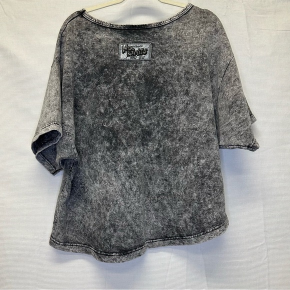 Vintage No Limits Extreme Sports Gear Distressed Black Sweatshirt Size M - Picture 2 of 8